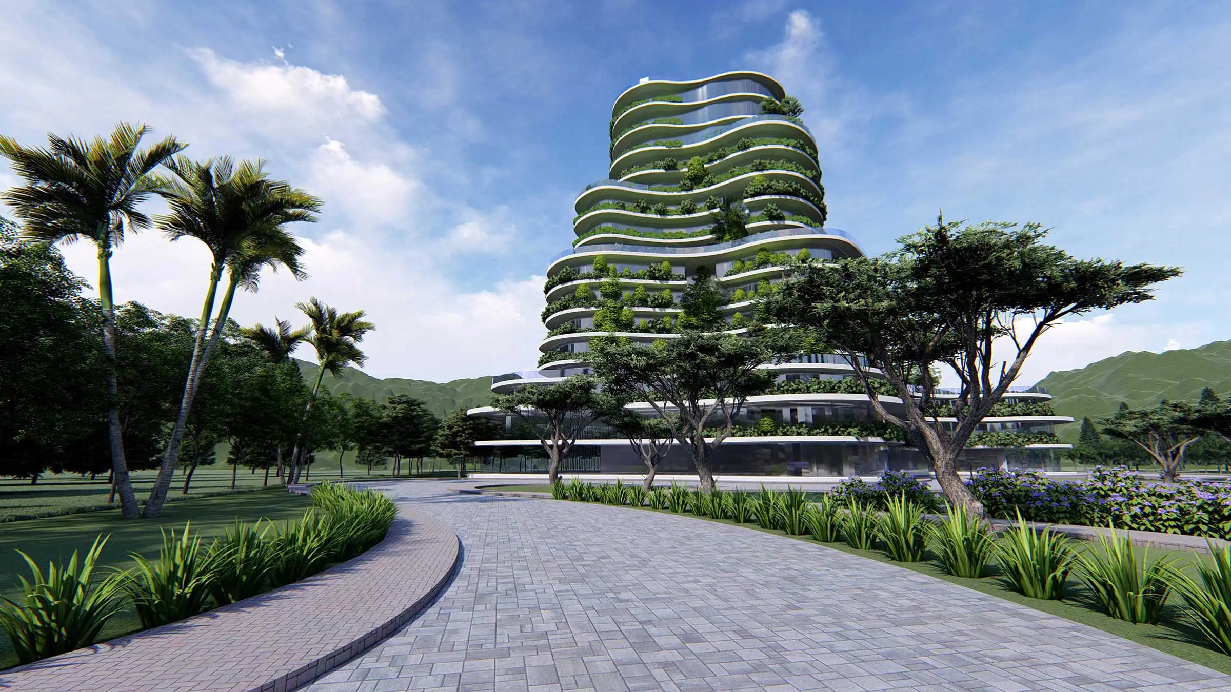 Cascading Contour Terrace Hotel image 4