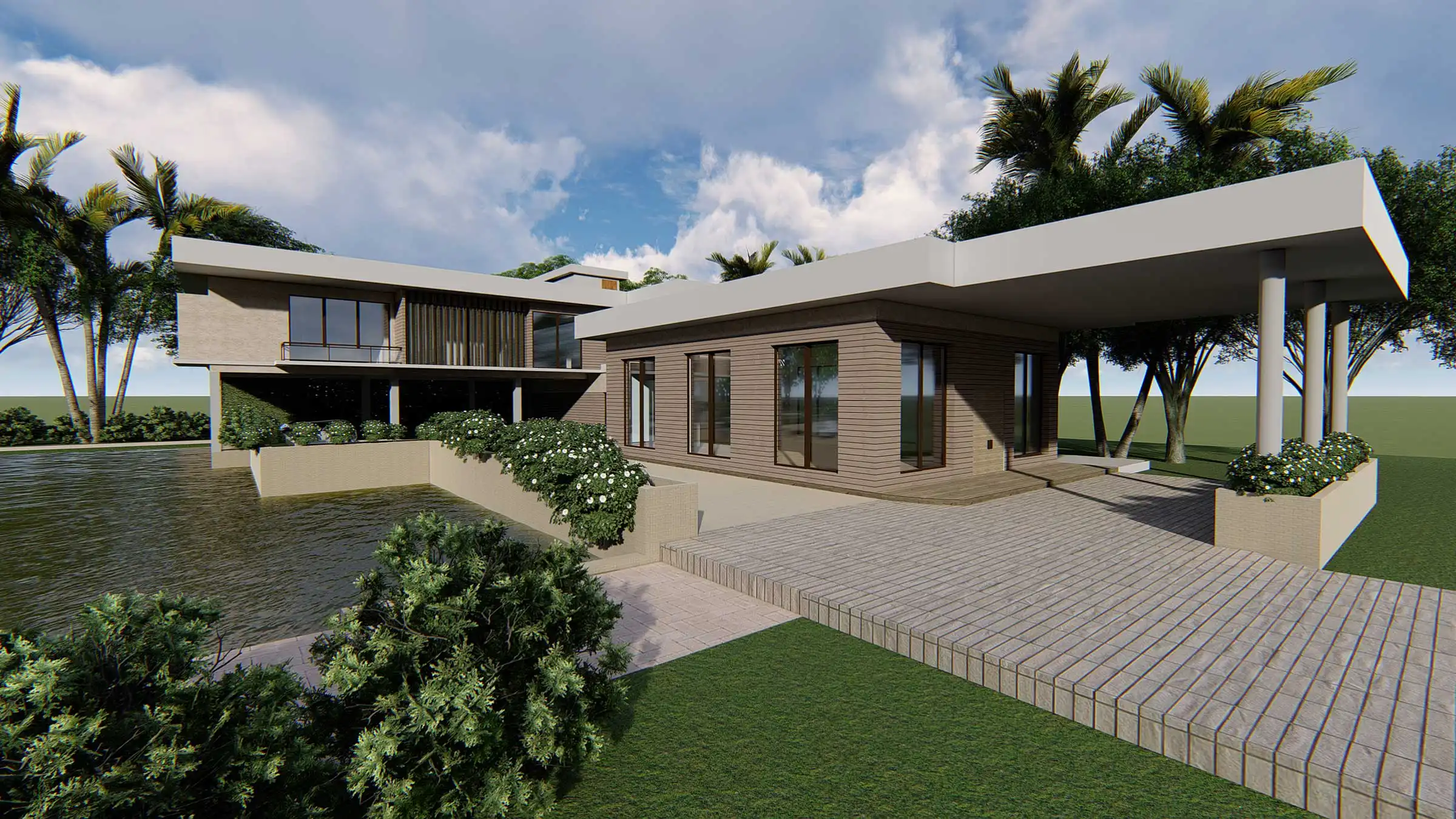 Minimalistic Modern Villa image 2